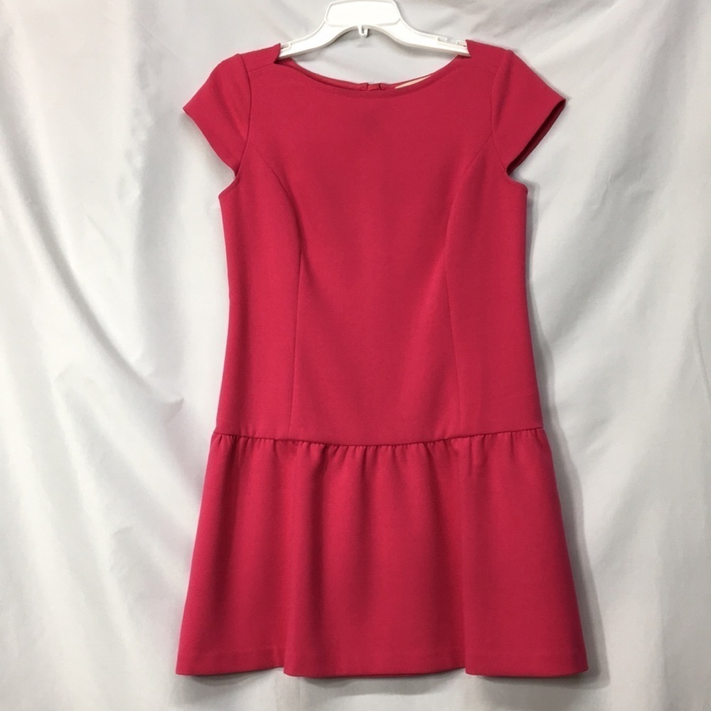 Loft Women’s Pink Short-Sleeve Dress Size 4 Like-NEW